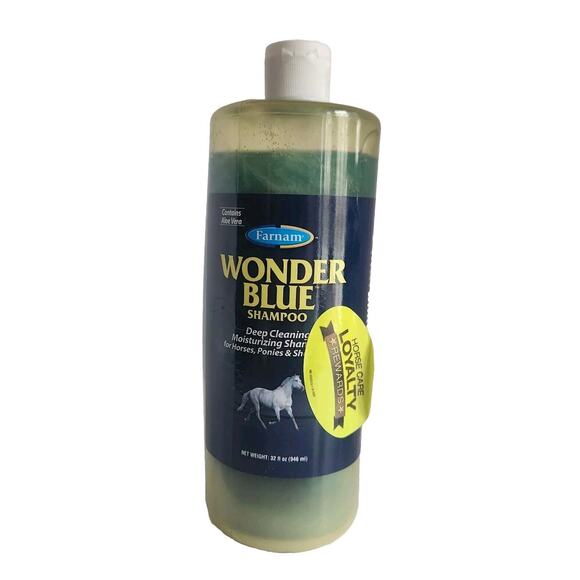Farnam Other - Farnam Wonder Blue Shampoo with Aloe Vera Deep Cleaning Equine Horse Pony 32 oz
